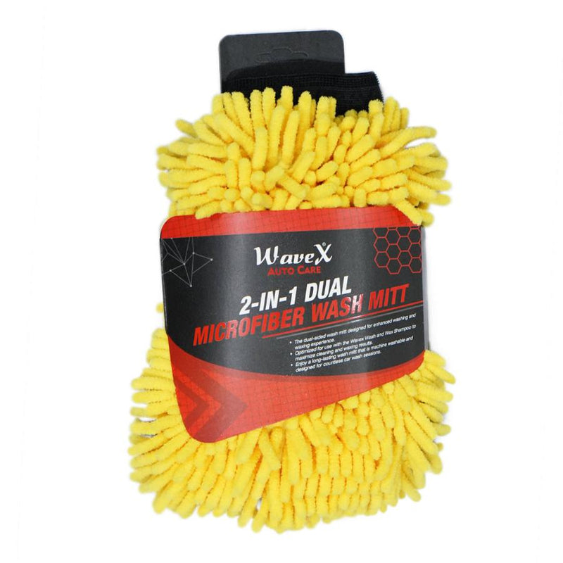 Wavex 2-in-1 Microfiber Car Wash Mitt