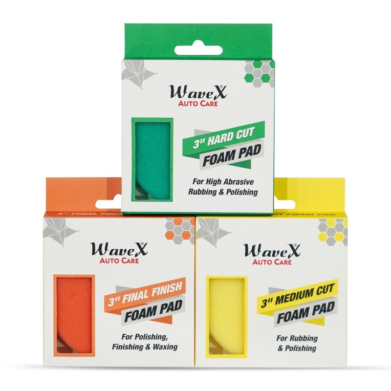 Wavex Foam Polishing Pad Combo, 3 Inch