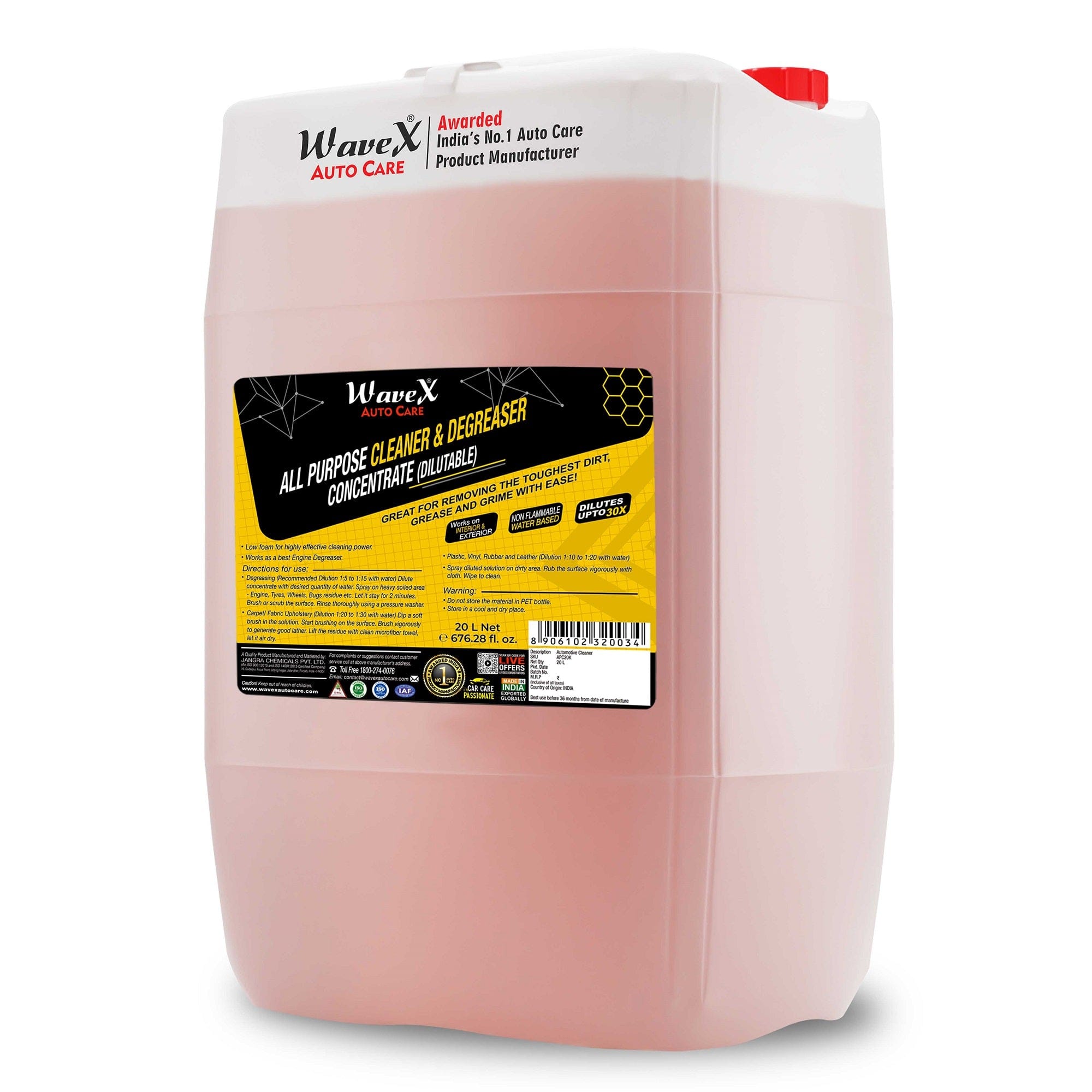 ALL PURPOSE CLEANER AND DEGREASER CONCENTRATE 20 LITRE Main image