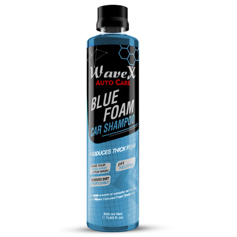 BLUE COLOUR FOAM WASH