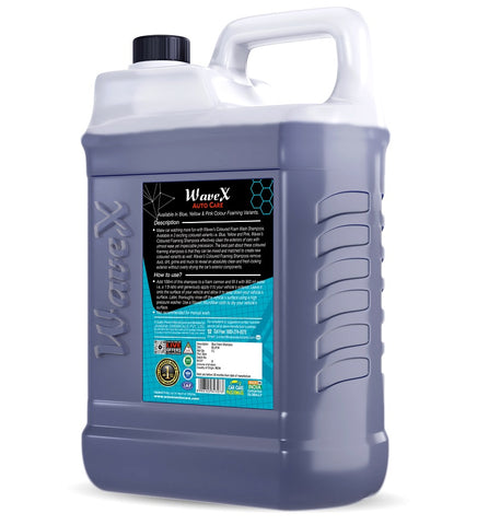 BLUE COLOUR FOAM WASH