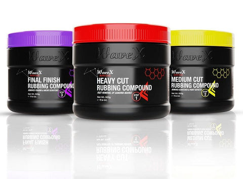 RUBBING COMPOUND KIT (SET OF 3)