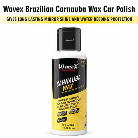 DASHBOARD CONDITIONER, CARNAUBA WAX AND WINDSHIELD WASHER FLUID COMBO