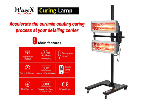 2400W SHORTWAVE INFRARED CURING LAMP