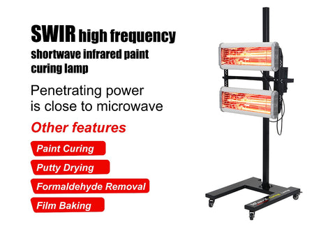2400W SHORTWAVE INFRARED CURING LAMP