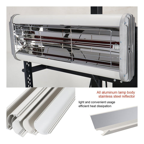 2400W SHORTWAVE INFRARED CURING LAMP