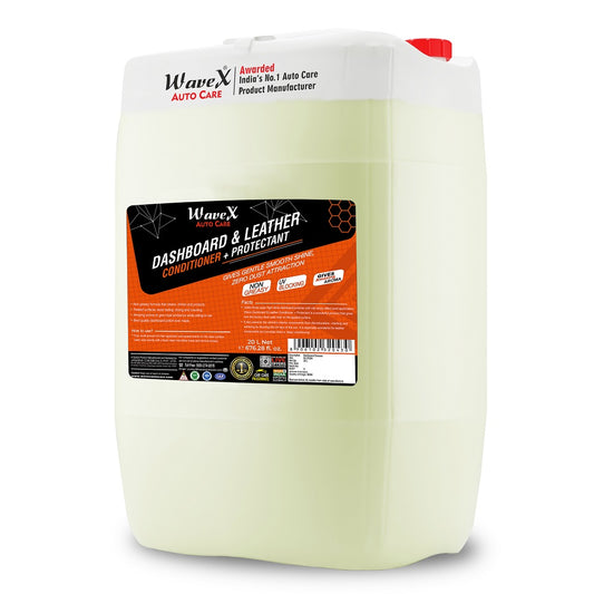 DASHBOARD POLISH AND LEATHER CONDITIONER+PROTECTANT 20 L
