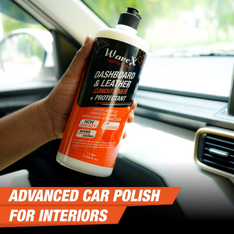 DASHBOARD AND LEATHER CONDITIONER + PROTECTANT