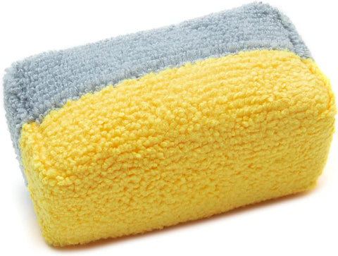 DUAL MICROFIBER APPLICATOR SPONGE