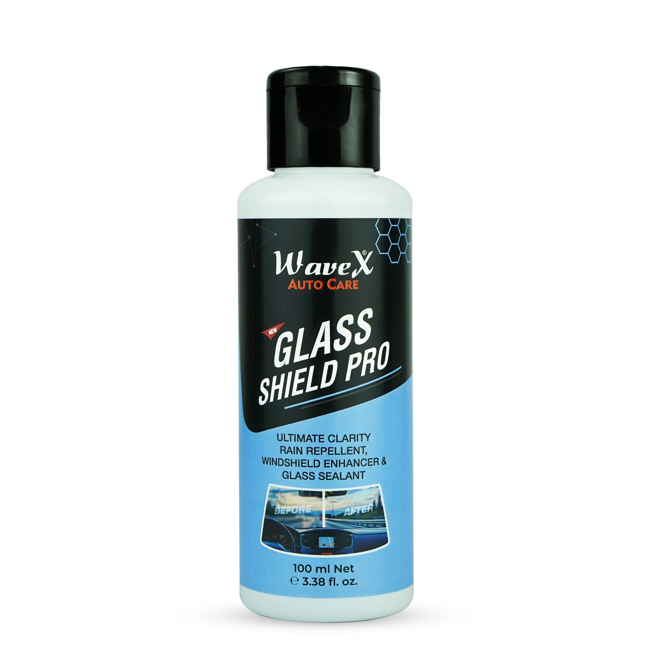 NEW GLASS SHIELD PRO | RAIN REPELLENT 100 ML Main image