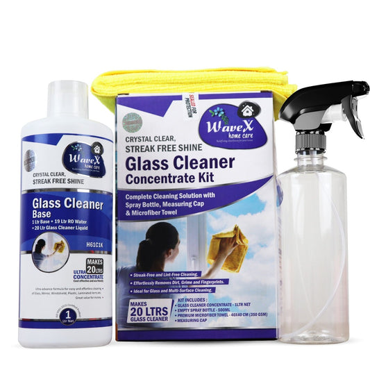 GLASS CLEANER CONCENTRATE MAKES 20LTRS FROM 1 LTR