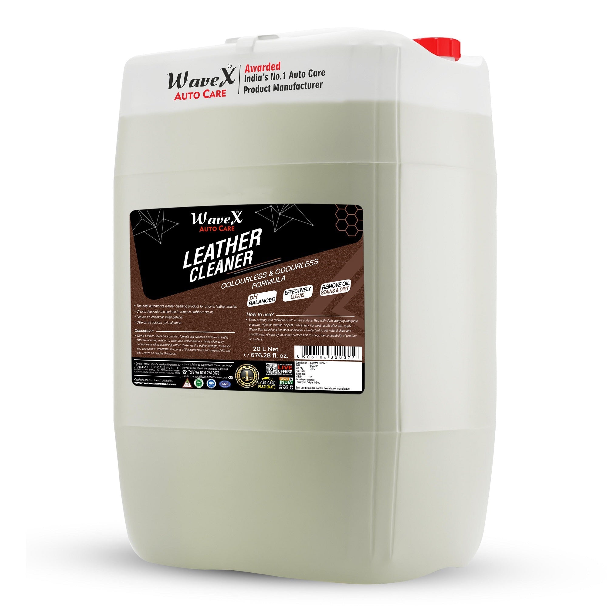 LEATHER CLEANER 20 LITRE Main image