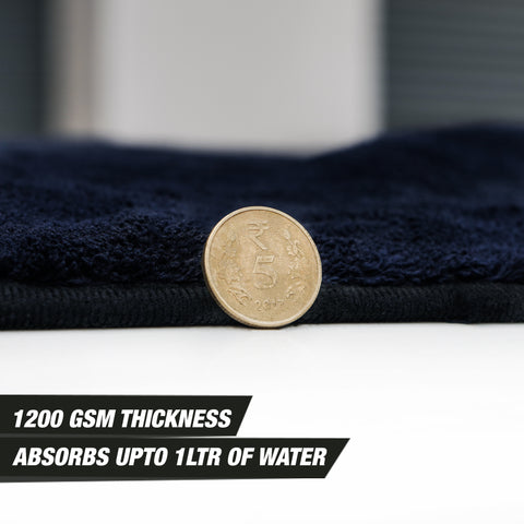 MIGHTY MONSTER MICROFIBER TOWEL UPGRADED 1200GSM 40X40CM