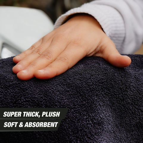 MIGHTY MONSTER MICROFIBER TOWEL UPGRADED 1200GSM 40X40CM
