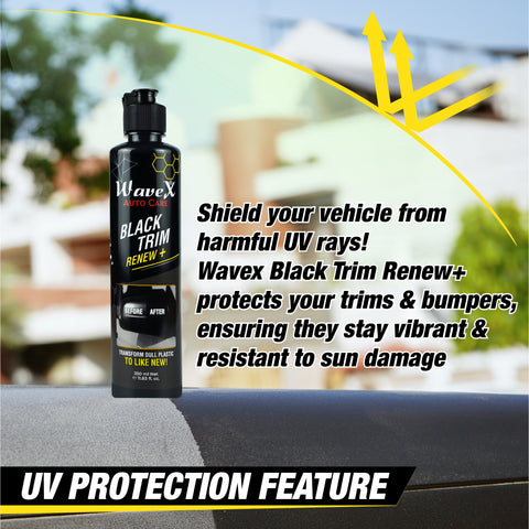 BLACK TRIM RENEW+ | REVIVES FADED EXTERIOR TRIM & BUMPERS
