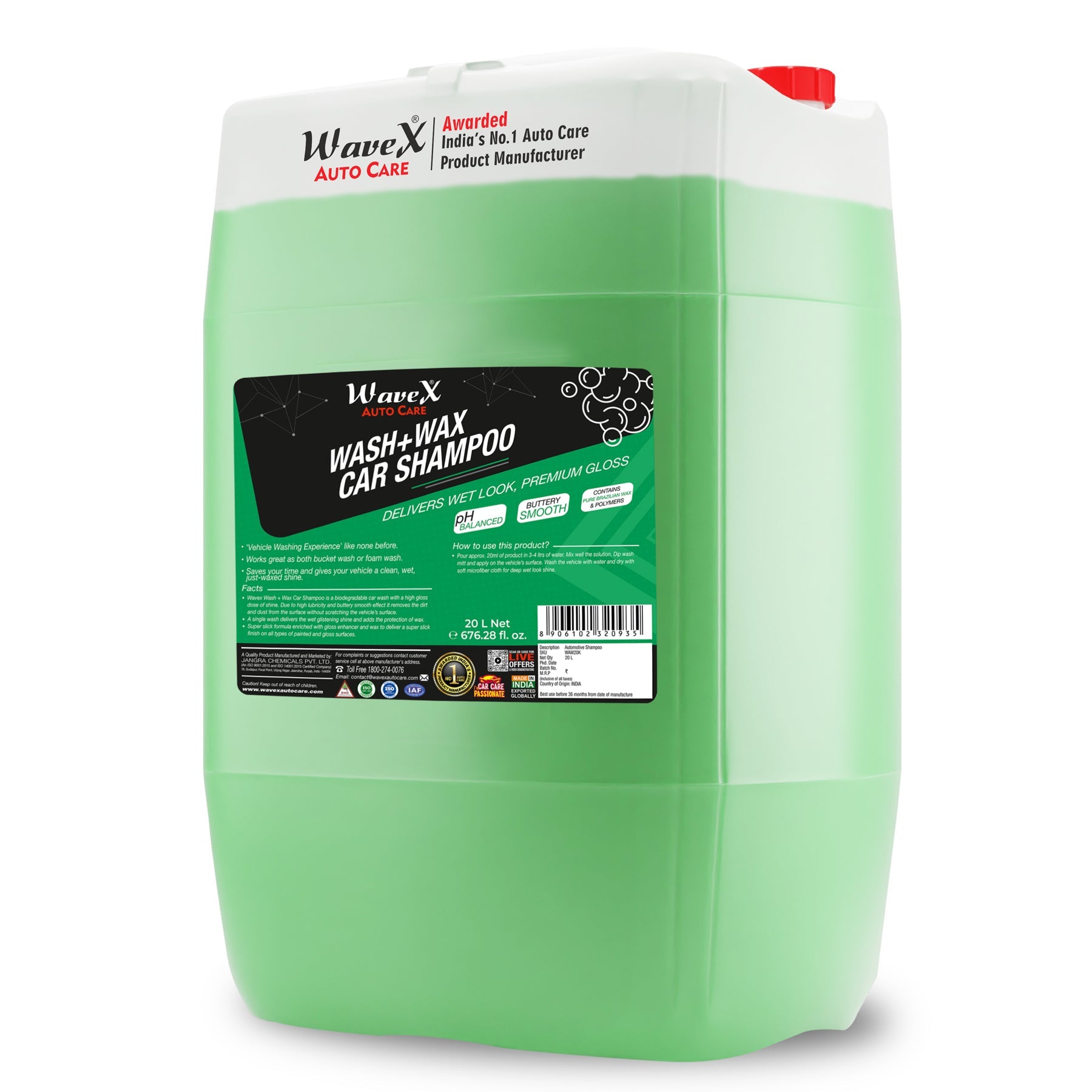 WASH AND WAX 20 LITRE Main image