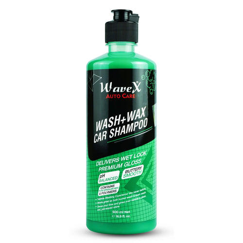 WASH AND WAX CAR SHAMPOO