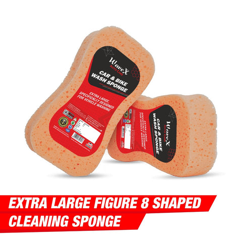 CAR AND BIKE WASH SPONGE (PACK OF 2)