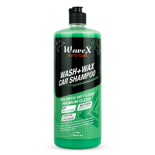 WASH AND WAX CAR SHAMPOO