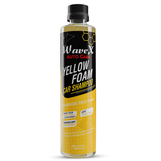 YELLOW COLOUR FOAM WASH