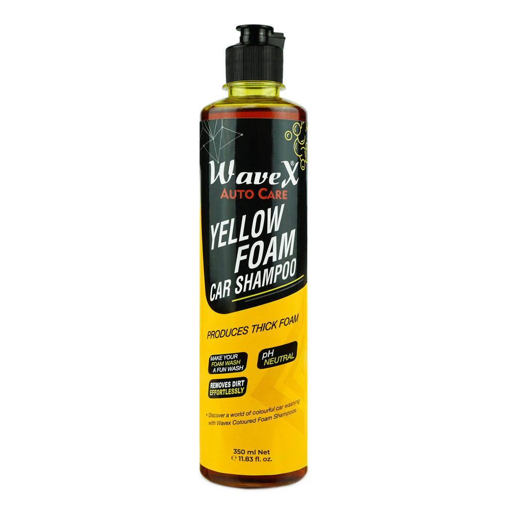 YELLOW COLOUR FOAM WASH