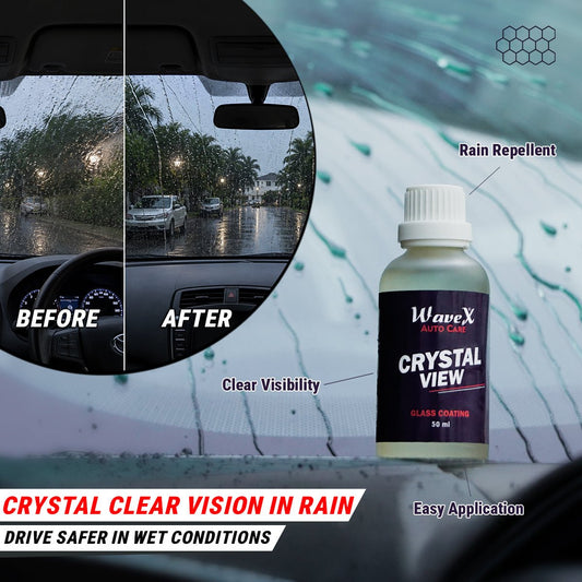 CRYSTAL VIEW GLASS COATING 50 ML - Wavex - CRYSTAL50