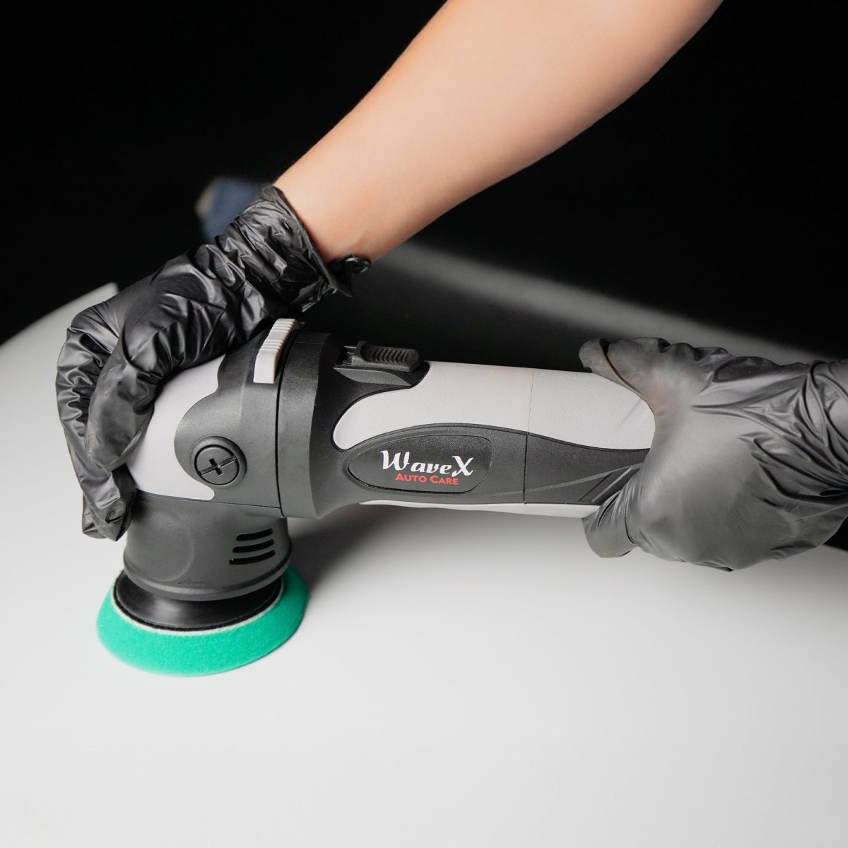 DA12 MINI DUAL ACTION POLISHER MACHINE WITH 3 INCH (12 MM) BACKING PLATE - Wavex - mini DA12 PLUS