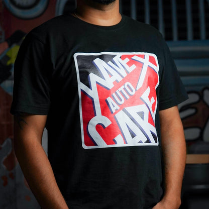 DETAILING BLACK ROUND NECK T - SHIRT - Wavex - WDS6-M