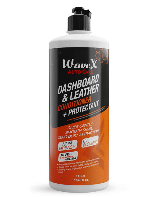 DASHBOARD AND LEATHER CONDITIONER + PROTECTANT