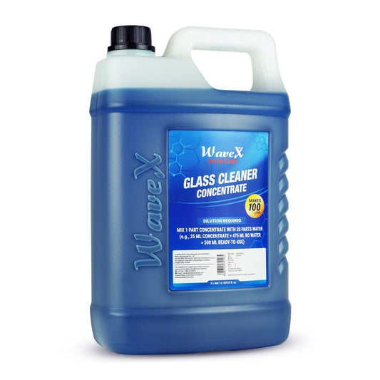 GLASS CLEANER CONCENTRATE MAKES 20 LITRES FROM 1 LITRE - Wavex-H61C5K