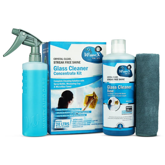 GLASS CLEANER CONCENTRATE MAKES 20 LITRES FROM 1 LITRE - Wavex-H61C1K