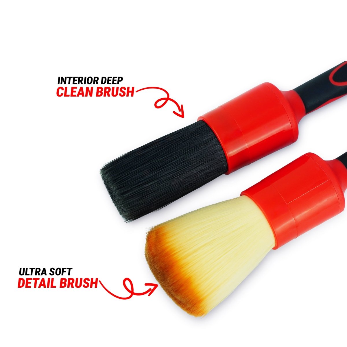 INTERIOR CLEANING BRUSH SET FOR CAR DETAILING - Wavex-ICB2