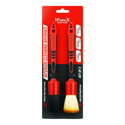 INTERIOR CLEANING BRUSH SET FOR CAR DETAILING - Wavex-ICB2