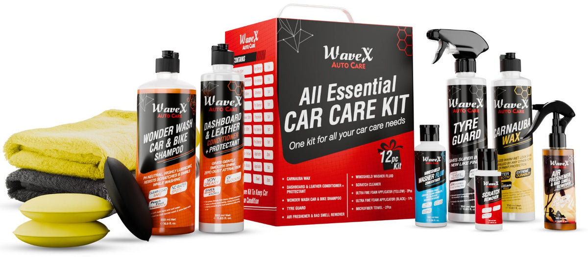 ESSENTIAL CAR CARE KIT -12 PIECE