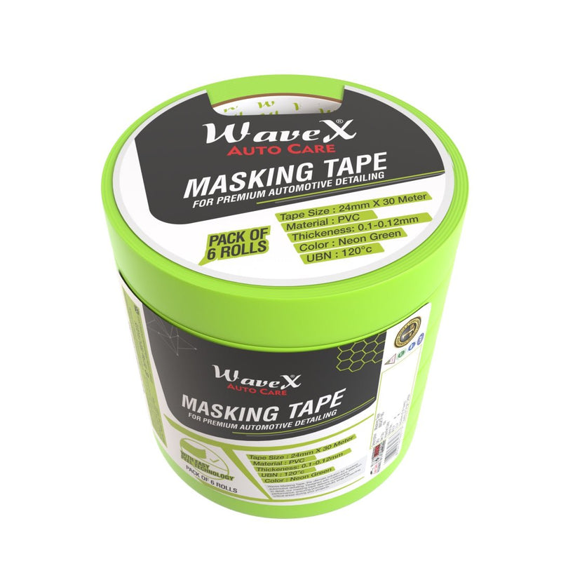Wavex Automotive Masking Tape, Set of 6