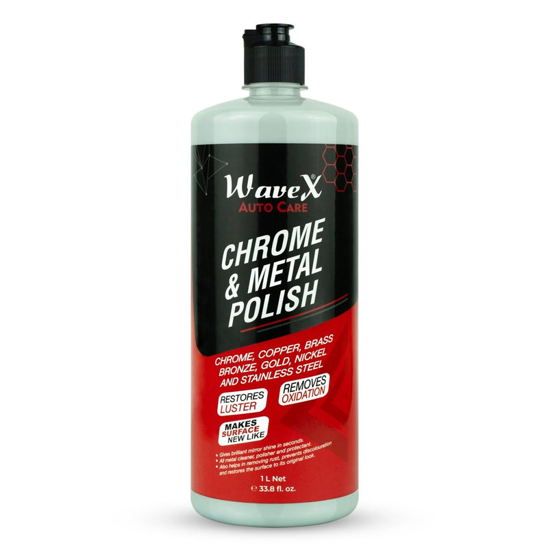 Wavex Chrome and Metal Polish — 1 Litre