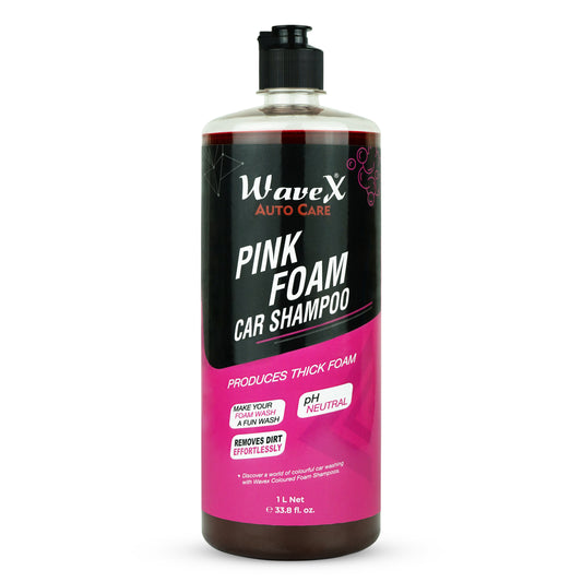 PINK COLOUR FOAM WASH