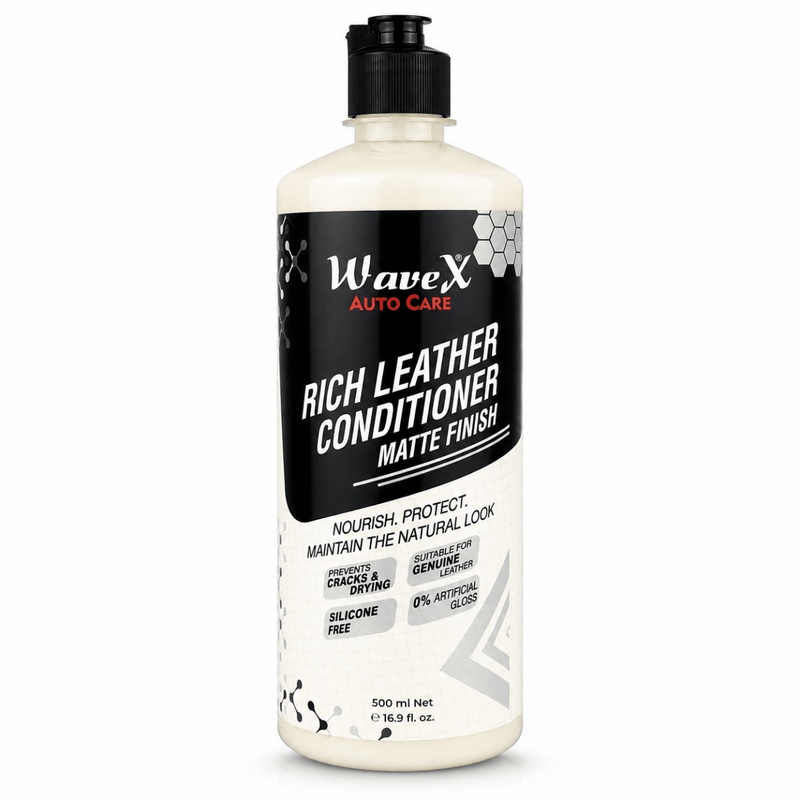 Wavex Rich Leather Conditioner, Matte Finish