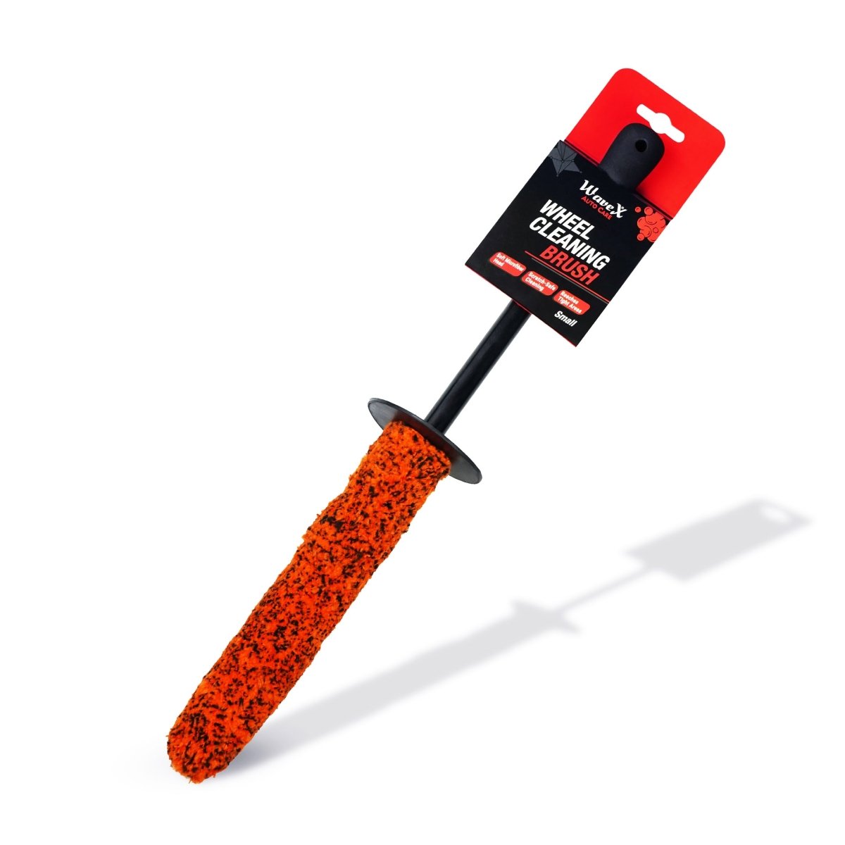 SMALL WHEEL CLEANING BRUSH FOR CAR & BIKE DETAILING - Wavex-WCB-S
