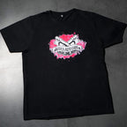 DETAILING BLACK ROUND NECK T-SHIRT