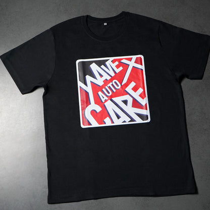 DETAILING BLACK ROUND NECK T-SHIRT