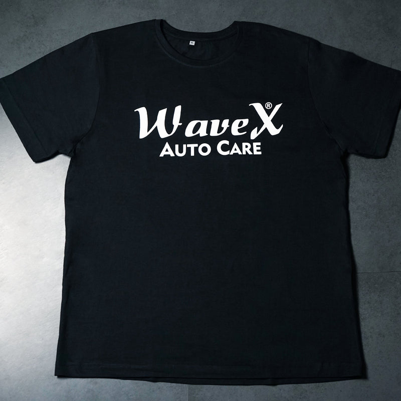 DETAILING BLACK ROUND NECK T-SHIRT — X-Large