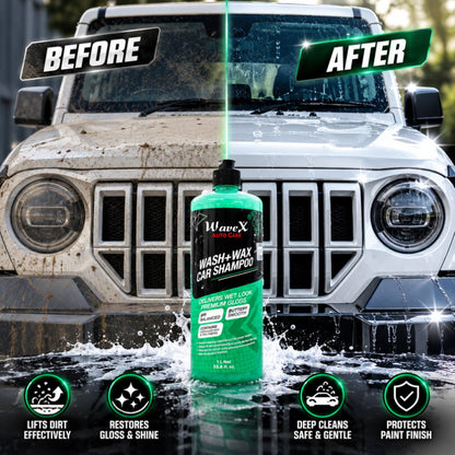 WASH AND WAX CAR SHAMPOO - Wavex-WAW5K