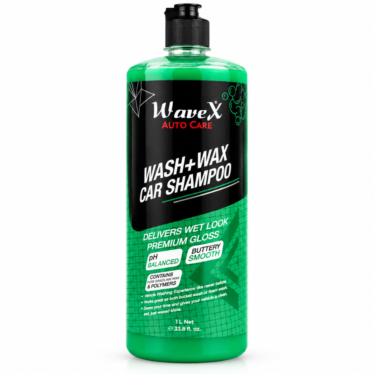 WASH AND WAX CAR SHAMPOO - Wavex-WAW500