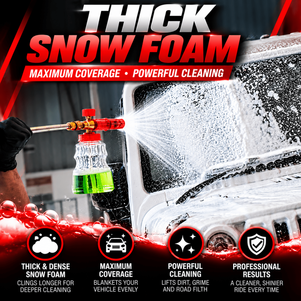 WAVEX FOAMJET PRO - PROFESSIONAL FOAM CANNON FOR PRESSURE WASHER - Wavex-FJPRO
