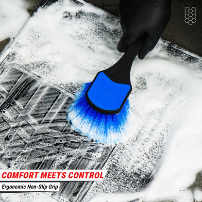 WHEEL & EXTERIOR CLEANING BRUSH FOR CAR & BIKE DETAILING - Wavex-WH-BRUSH