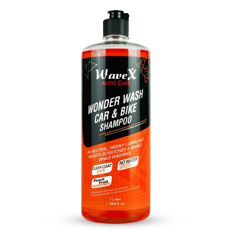 Wavex Wonder Wash Car and Bike Wash Soap — 1 Litre