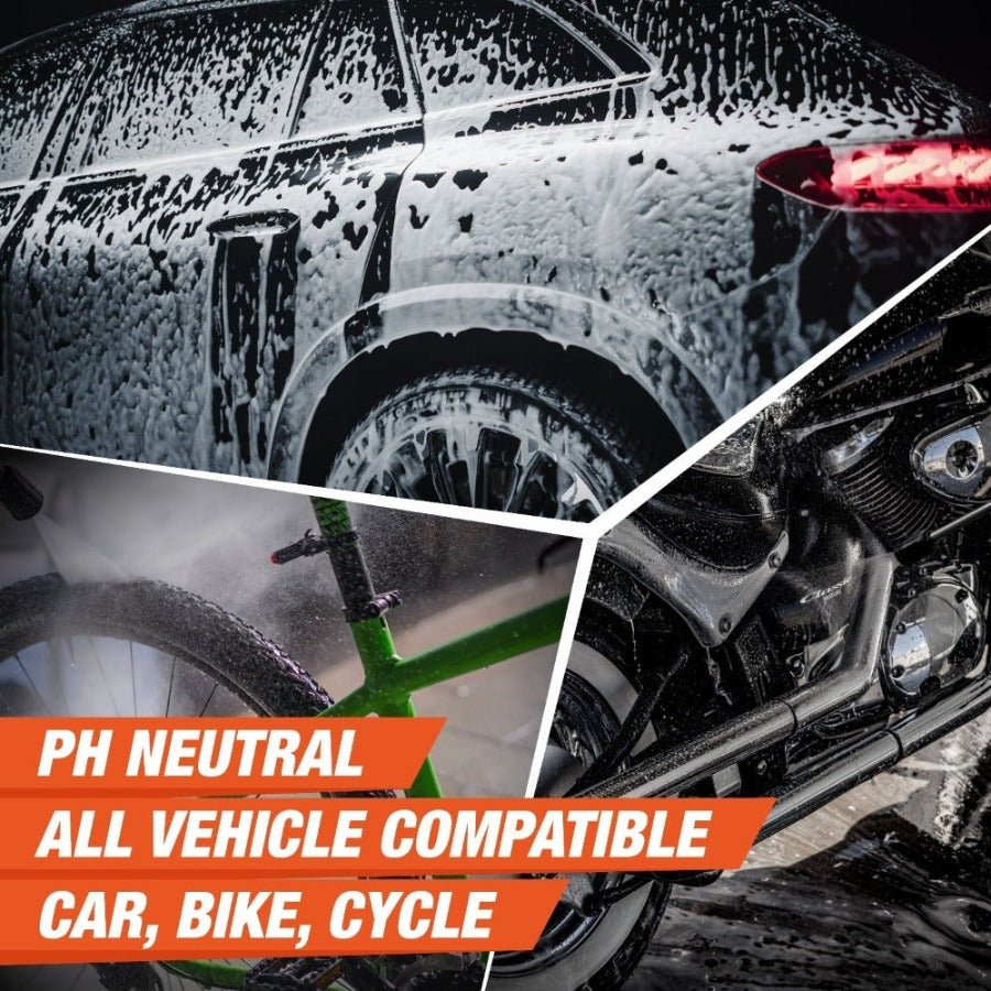 WONDER WASH CAR & BIKE SHAMPOO - Wavex - WW5K