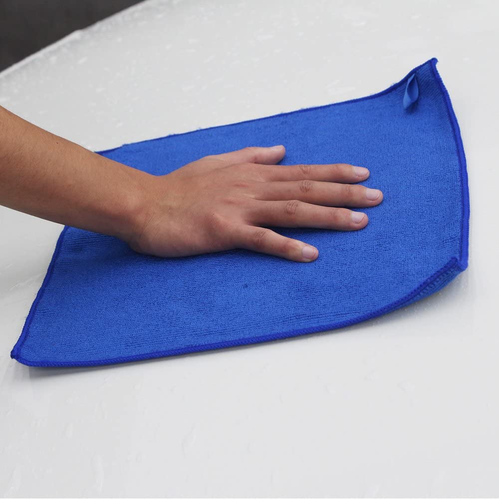 Wavex Clay Towel, Fine Grade Auto Detailing Clay Bar Towel Microfiber Claying Towel Car Wash Mitt Clay Bar for Car Care.