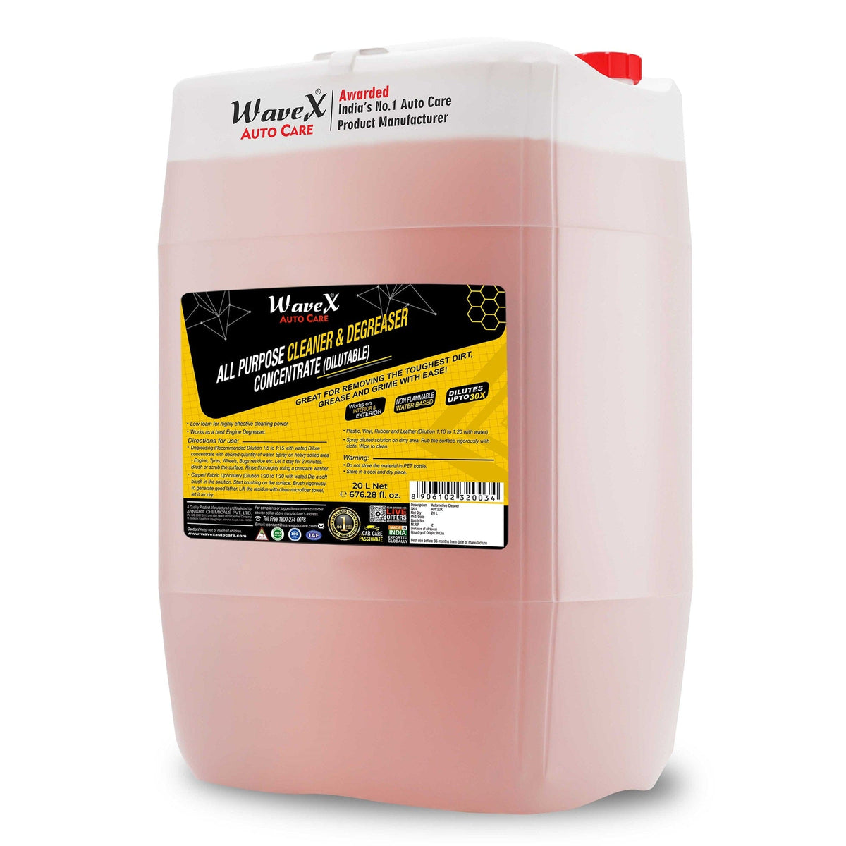ALL PURPOSE CLEANER AND DEGREASER CONCENTRATE 20L